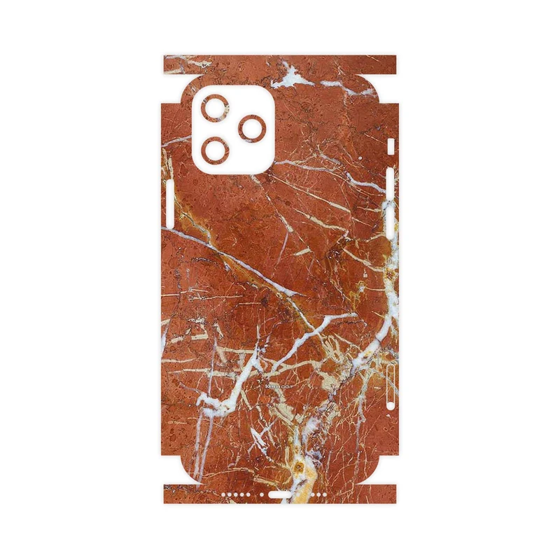 برچسب پوششی ماهوت مدل Red Marble-FullSkin مناسب برای گوشی موبایل اپل iPhone 12 Pro