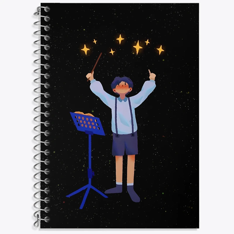 دفتر لغت 50 برگ خندالو طرح دخترانه کد N3072