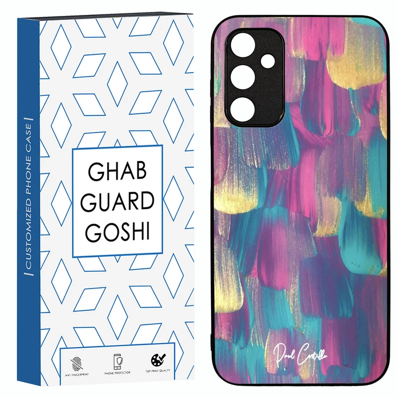 کاور قاب گارد گوشی طرح ابرنگ کد TPU-252 مناسب برای گوشی موبایل سامسونگ Galaxy A14