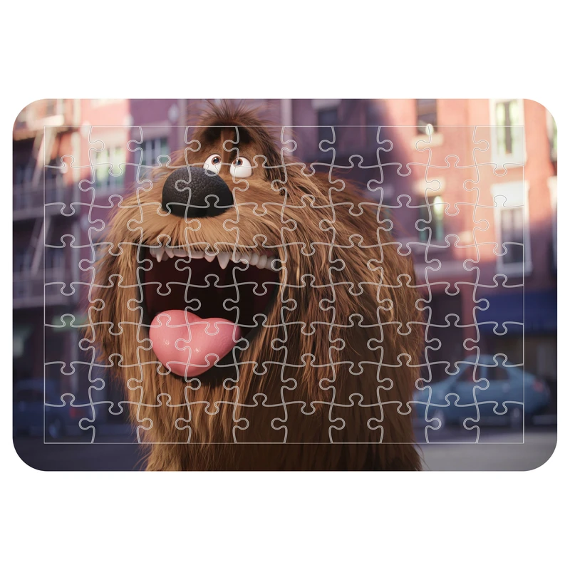 پازل 54 تکه اطلس آبی طرح کارتون زندگی مخفی حیوانات خانگی  مدل P1952