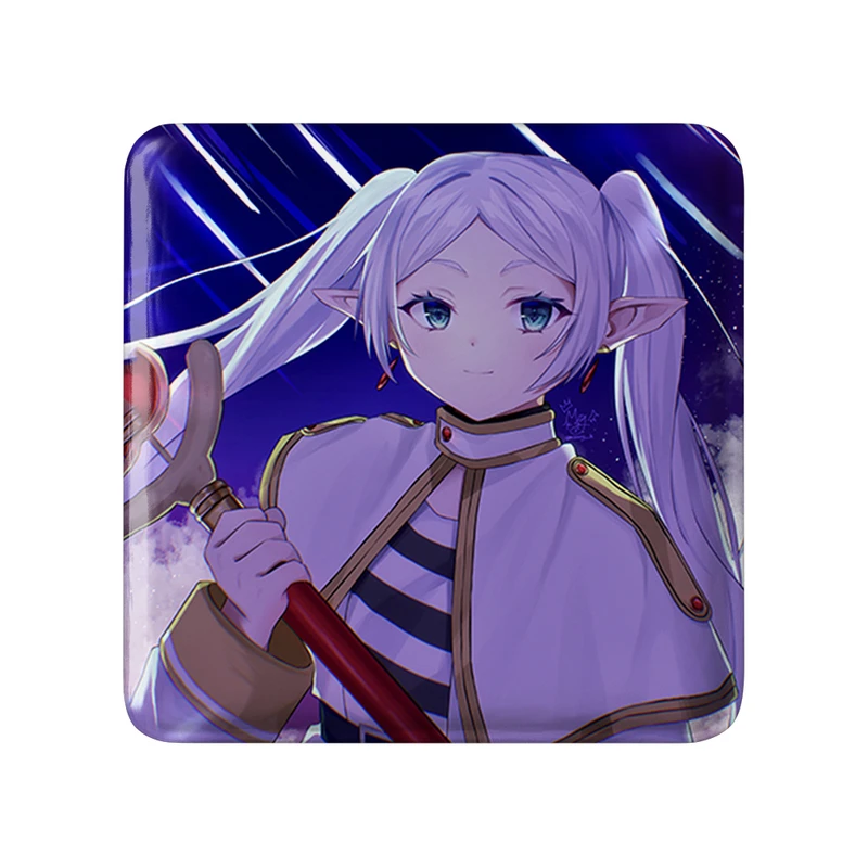 پیکسل خندالو طرح انیمه فریرن (Frieren) مدل مربعی کد 33904