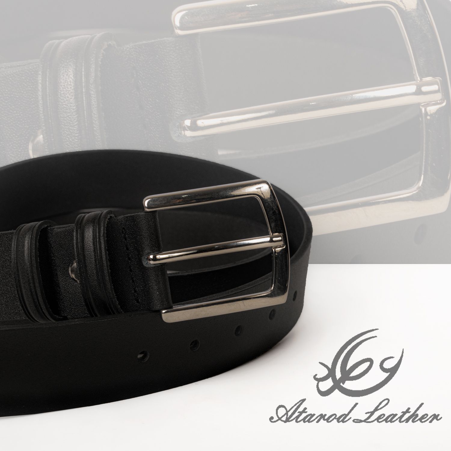 کمربند مردانه چرم عطارد مدل B20 - - 9