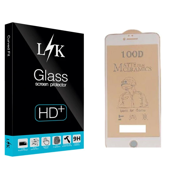 محافظ صفحه نمایش مات ال کی مدل +LITE مناسب برای گوشی موبایل اپل IPHONE 7 PLUSE