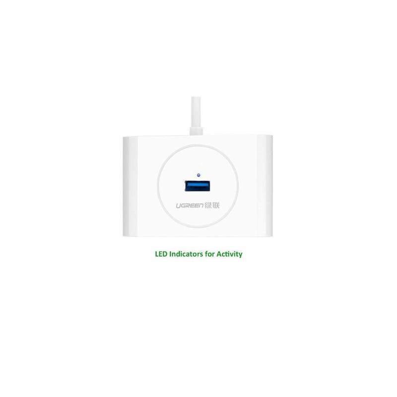 هاب چهار پورت USB 3.0 یوگرین مدل UG-20283 طول 1 متر