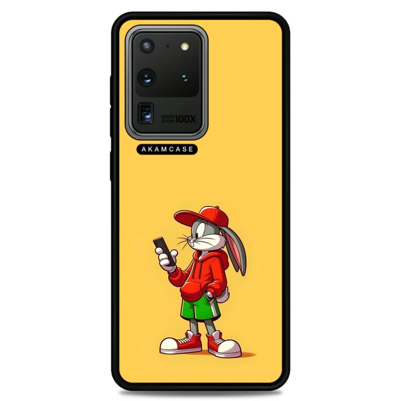 کاور آکام مدل AMC-WSGS20U-BUNNY-10 مناسب برای گوشی موبایل سامسونگ Galaxy S20 Ultra