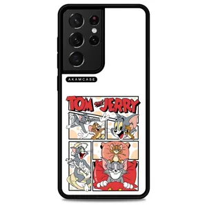 AKAM AMC-WSGS21U-TOM & JERRY13 Cover For Samsung Galaxy S21 Ultra