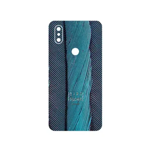 MAHOOT Turquoise feathers Cover Sticker for Xiaomi Mi Mix 3