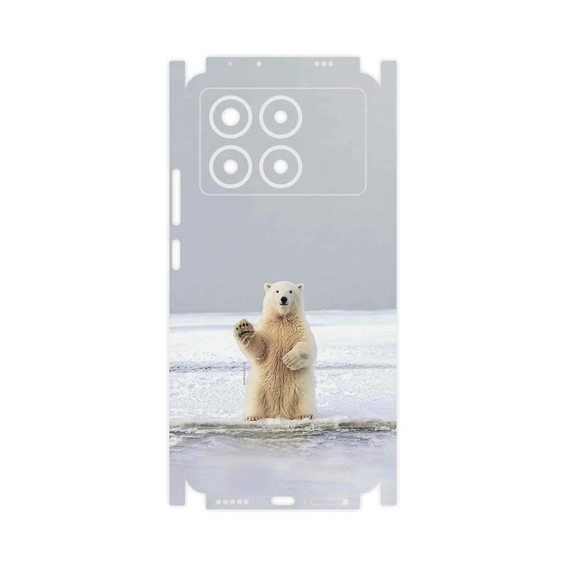 برچسب پوششی ماهوت مدل Polar_bear-FullSkin مناسب برای گوشی موبایل شیائومی Poco X6 Pro