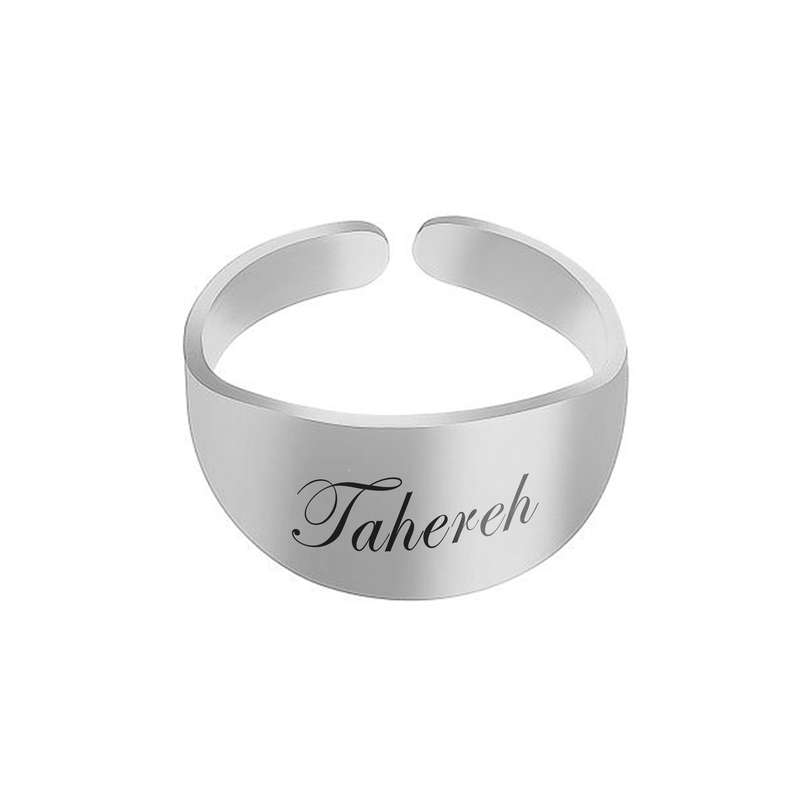 انگشتر نقره زنانه لیردا طرح طاهره کد rsz 0173