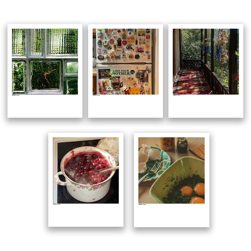 آویز تزیینی عرش مدل قدیمی نوستالژی کد Asa805 مجموعه پنج عددی