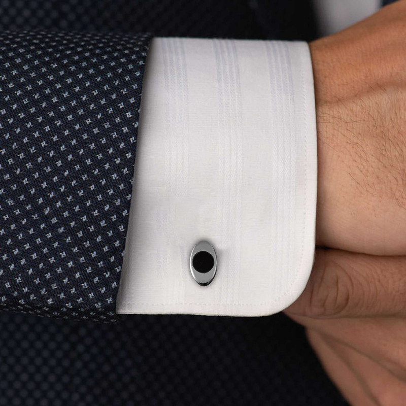 ست کراوات و دستمال جیب و دکمه سردست و گیره کراوات مردانه مدل 599