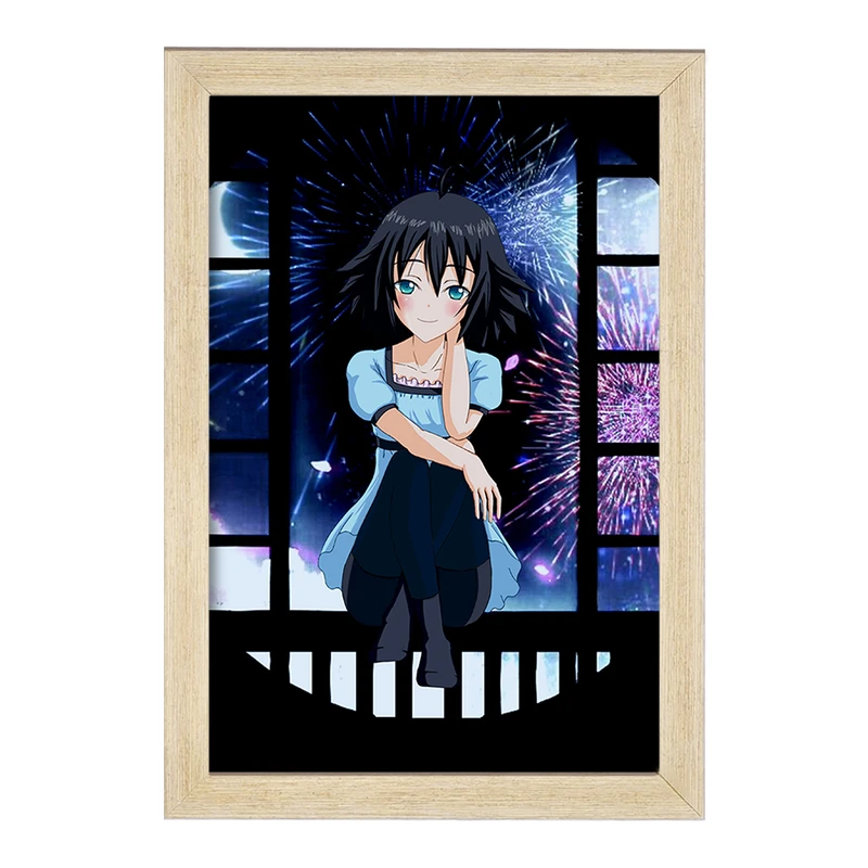 تابلو خندالو مدل مایوری شینا انیمه اشتاینز گیت  کد 17480