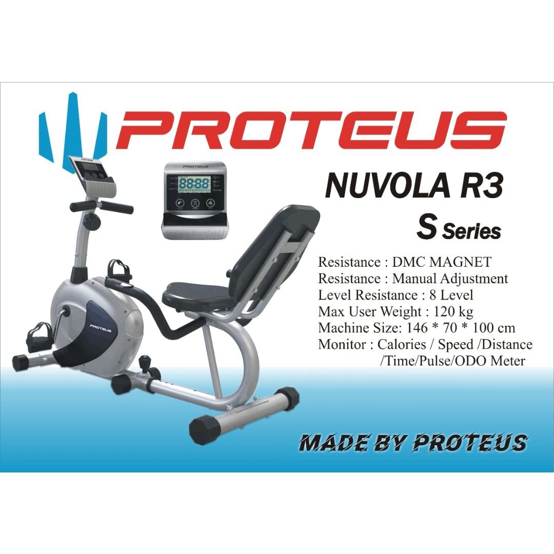 دوچرخه ثابت پروتئوس مدل NUVOLA R3 -  - 2