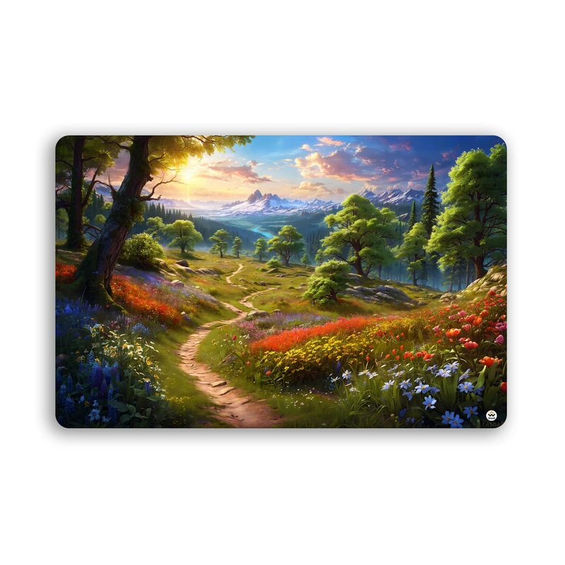 ماوس پد گیمینگ شادیت مدل منظره کد488 سایز 37*24 سانتی متر