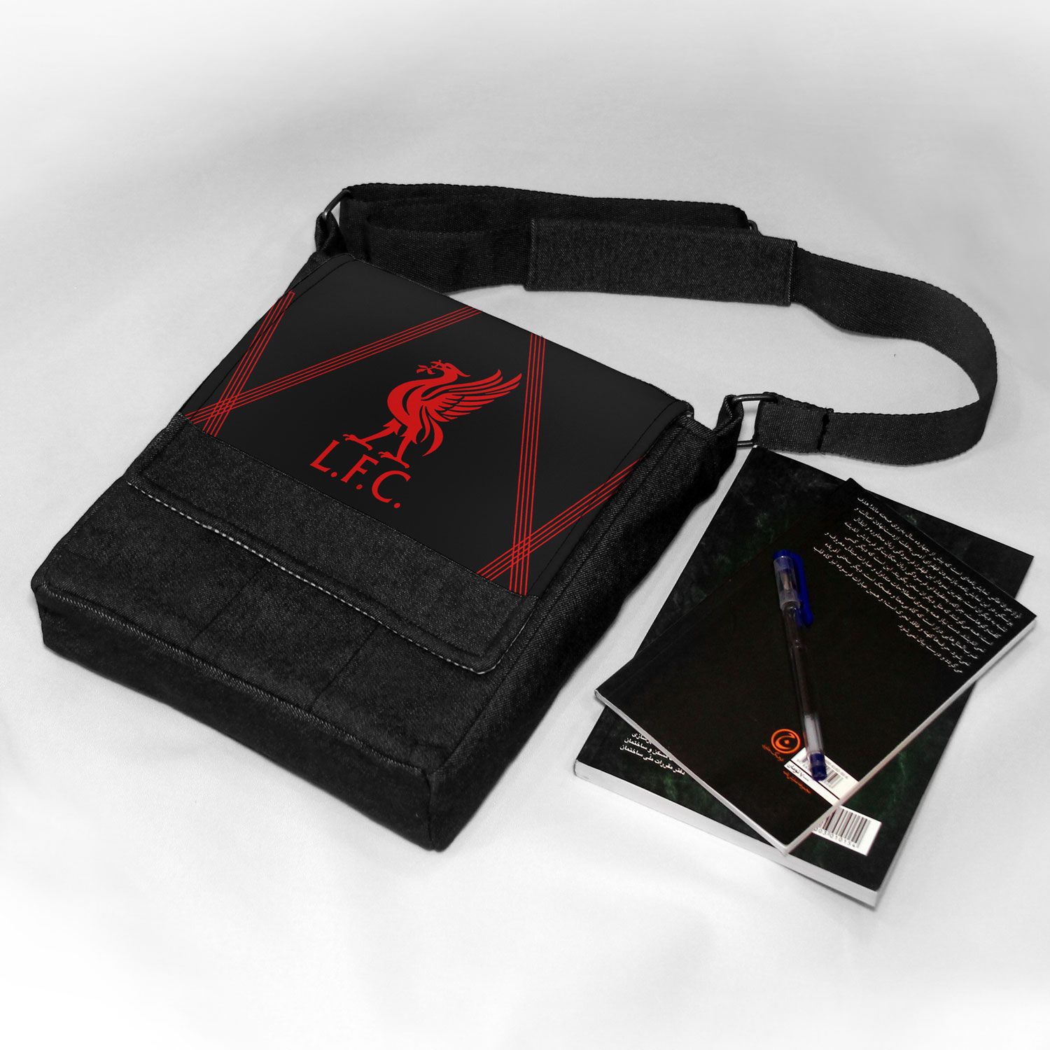 کیف رودوشی چی چاپ طرح لیورپول کد LFC -  - 6