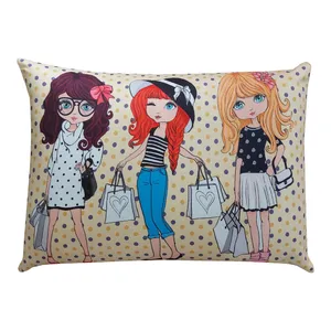 رو بالشی مدل خال خالی