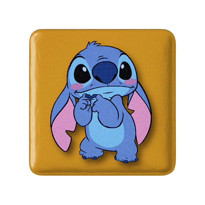 مگنت خندالو طرح استیچ (Stitch) مدل مربعی کد 37180