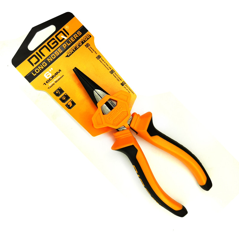 انبر دم باریک دینگشی مدل CV-006 سایز 6 اینچ انبر دم باریک دینگشی مدل CV-006 سایز 6 اینچ