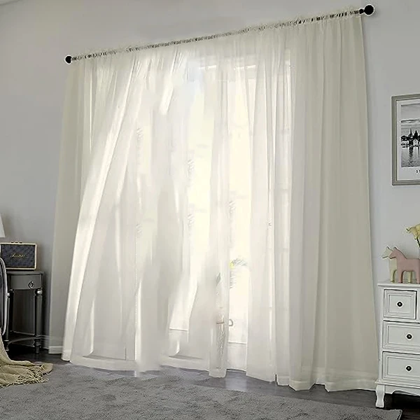  پرده تیکو دکو مدل لیفه حریر کلاسیک سایز 450x280 سانتیمتر