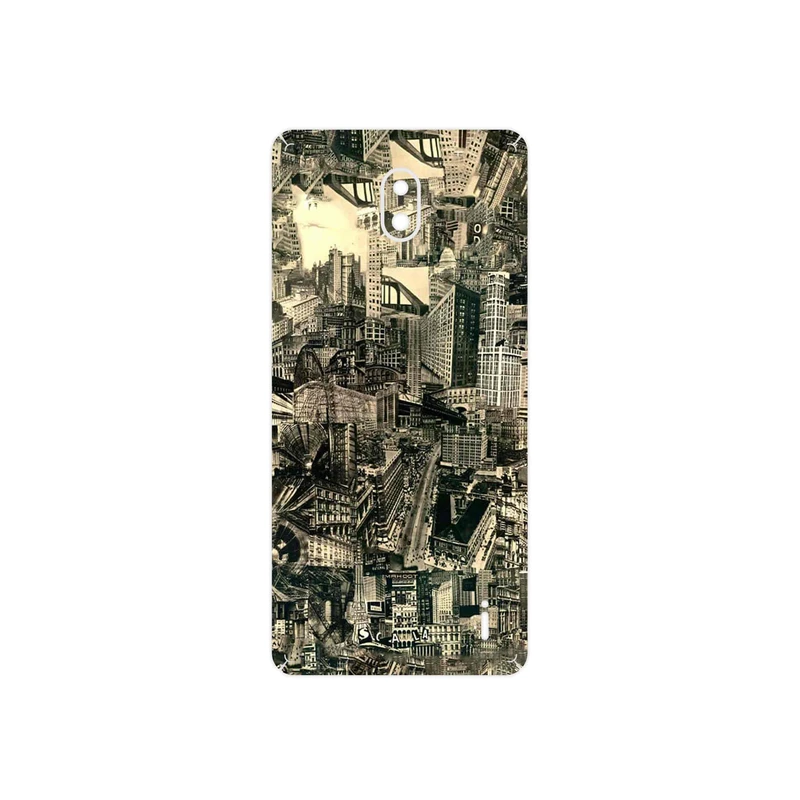 برچسب پوششی ماهوت مدل Collage of Skyscraper مناسب برای گوشی موبایل نوکیا 1 Plus