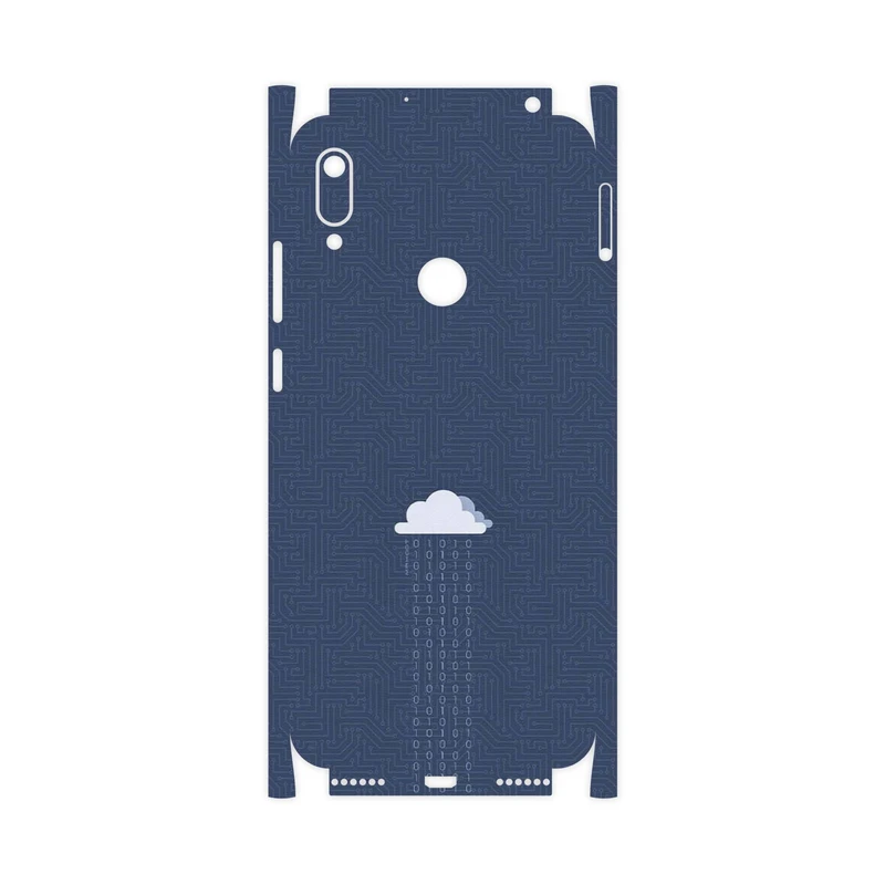 برچسب پوششی ماهوت مدل Minimal Data Cloud-FullSkin مناسب برای گوشی موبایل هوآوی Y6 Prime 2019