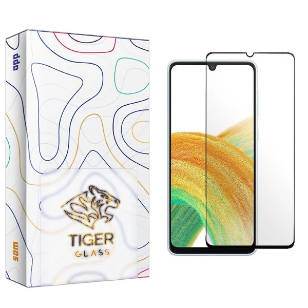 محافظ صفحه نمایش شیشه ای تایگر گلس مدل APL2 Full مناسب برای گوشی موبایل سامسونگ Galaxy A33 5G