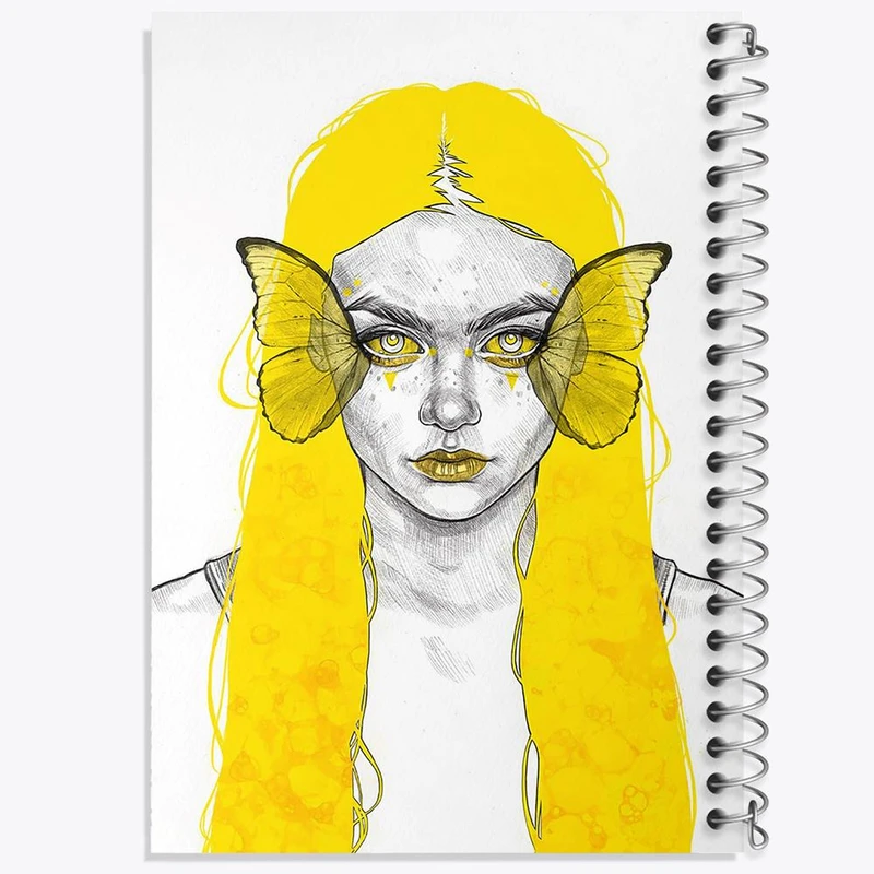 دفتر مشق 50 برگ خندالو مدل دخترانه کد 25645