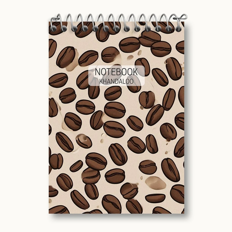 دفتر یادداشت 50 برگ خندالو مدل قهوه کد N608