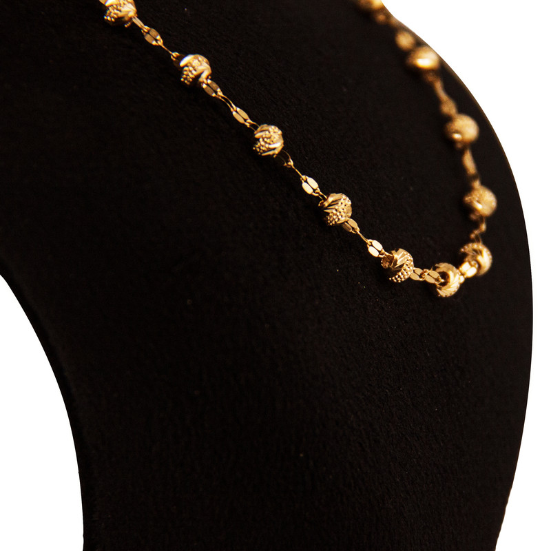 گردنبند طلا 18 عیار دخترانه رستا گالری مدل kko54 گردنبند طلا 18 عیار دخترانه رستا گالری مدل kko54