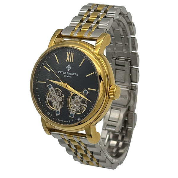 ساعت مچی عقربه‌ای مردانه اتوماتیک مدل دو توربین پتک