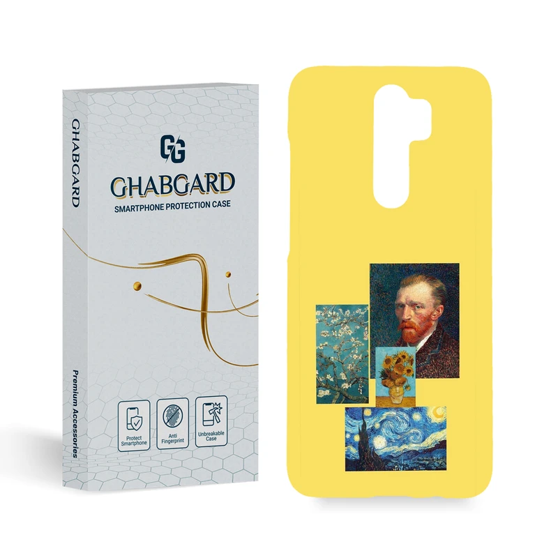 کاور قاب گارد مدل هنری مناسب برای گوشی موبایل شیائومی Redmi Note 8 Pro