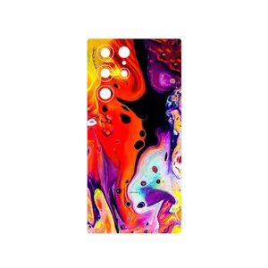 MAHOOT Abstract Oil Art Cover Sticker for Samsung Galaxy S22 Ultra 5G