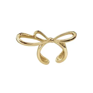 انگشتر زنانه مدل پاپیون کد s125