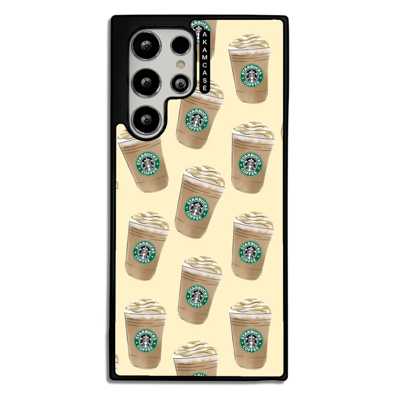 کاور آکام مدل AMCWSGS22U-STARBUCKS13 مناسب برای گوشی موبایل سامسونگ Galaxy S22 Ultra