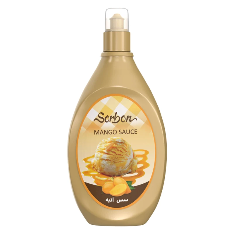 سس بستنی با طعم انبه سوربن - 500 گرم