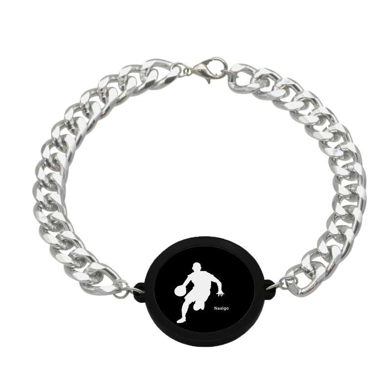 دستبند ناکسیگو مدل بسکتبال کد BZ7783 دستبند ناکسیگو مدل بسکتبال کد BZ7783