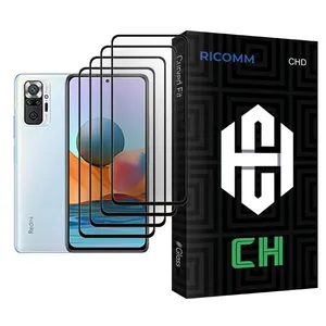 Ricomm CH Glass MIX004 Screen Protector For Xiaomi Redmi Note 10 Pro Pack Of 4