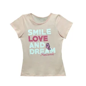 تی شرت آستین کوتاه دخترانه مدل 336307