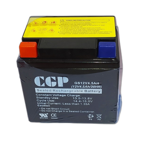 باتری موتور سیکلت سی جی پی مدل 12 V 3 A مناسب برای هوندا 125