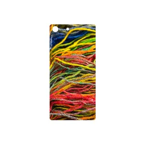 MAHOOT Fabric Texture 9 Cover Sticker for Sony Xperia M5