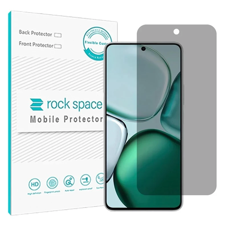 محافظ صفحه نمایش حریم شخصی راک اسپیس مدل هیدروژلی مناسب برای گوشی موبایل آنر X9c Smart