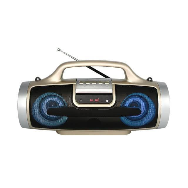 رادیو اسپیکر گولون مدل RX-2038MIC با قابلیت دریافت FM/AM/SW پخش بلوتوث و USB و میکروفن