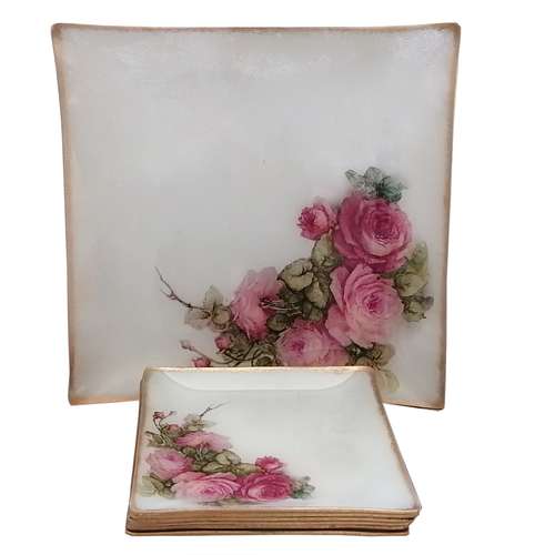 سرویس پذیرایی 7 پارچه مدل rose1