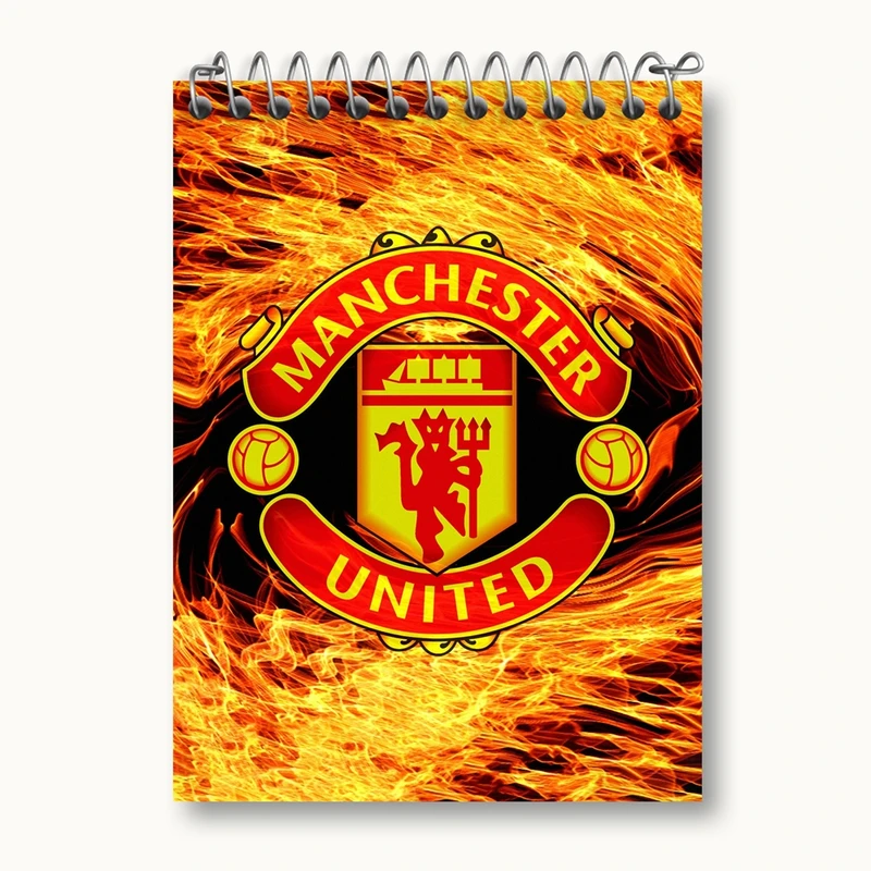 دفتر یادداشت 50 برگ خندالو مدل باشگاه منچستر یونایتد کد 26490