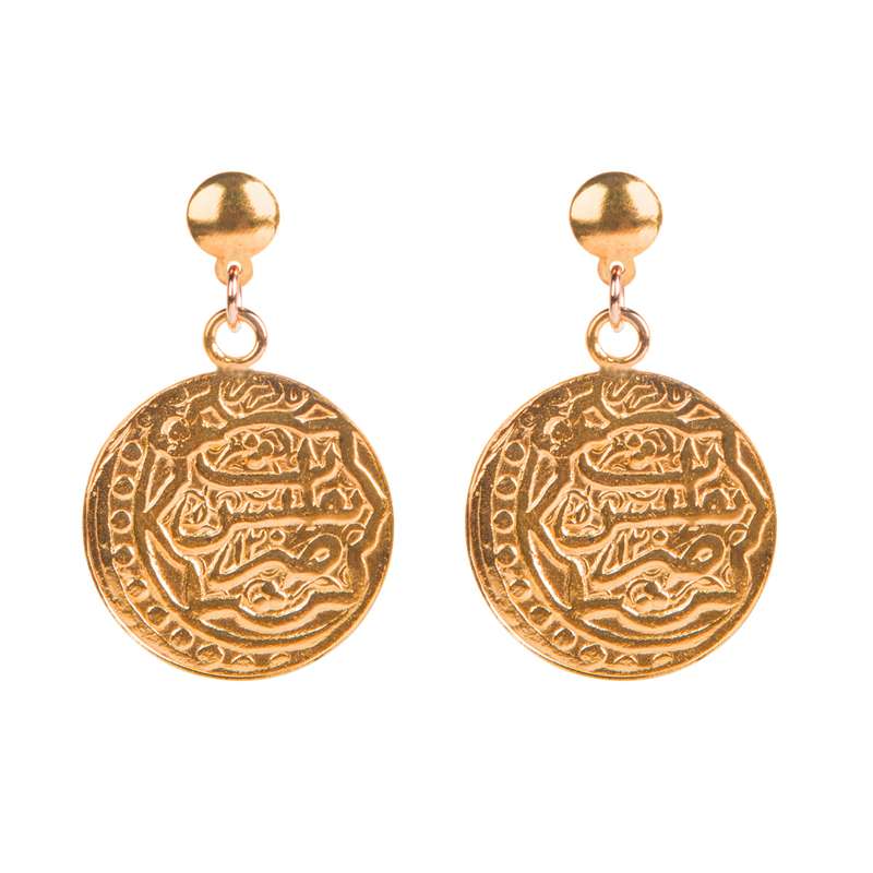 گوشواره طلا 18 عیار زنانه ریسه گالری مدل 3070