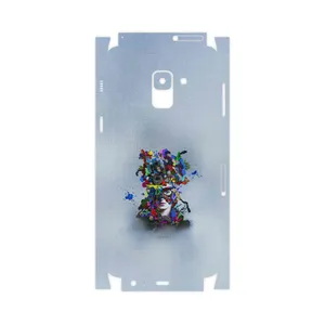 MAHOOT Collage of surreal Portrait of Women 4-FullSkin Cover Sticker for Samsung Galaxy A8 2018