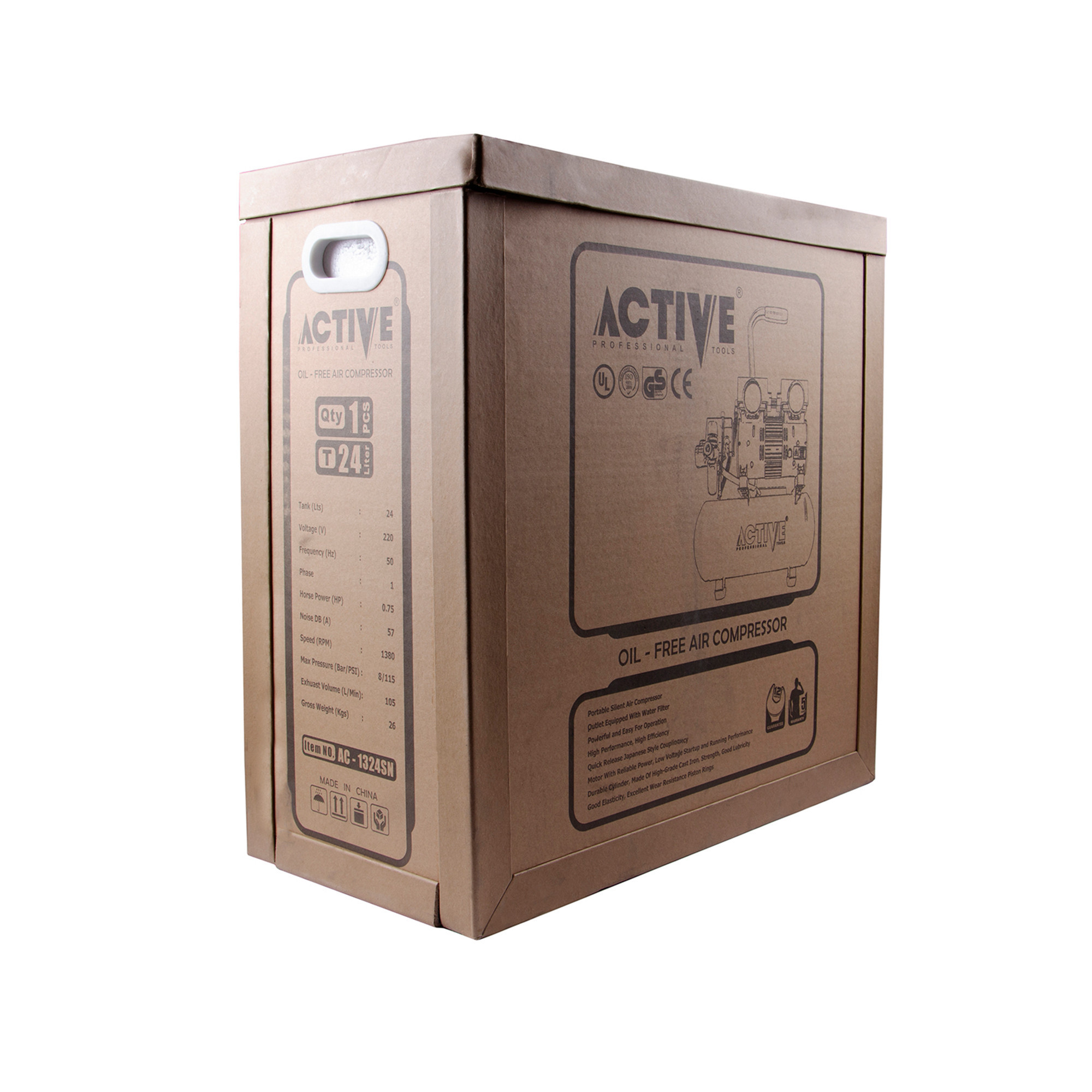 کمپرسور هوا اکتیو تولز مدل AC-1324SN