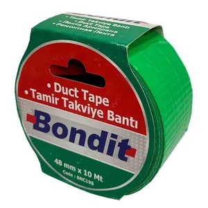 چسب پهن باندیت مدل کارتن و تقویتی کد BNC02-RSTV0049 عرض 4.8 سانتی متر