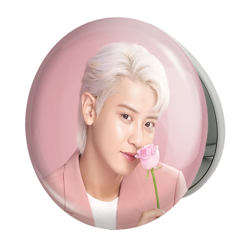 آینه جیبی خندالو طرح پارک چانیول گروه اکسو EXO مدل تاشو کد 13319 