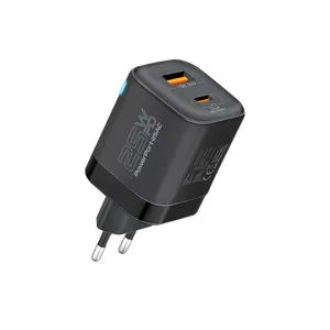 شارژر دیواری 25 وات پرومیت مدل POWERPORT-25AC.BLK.EU